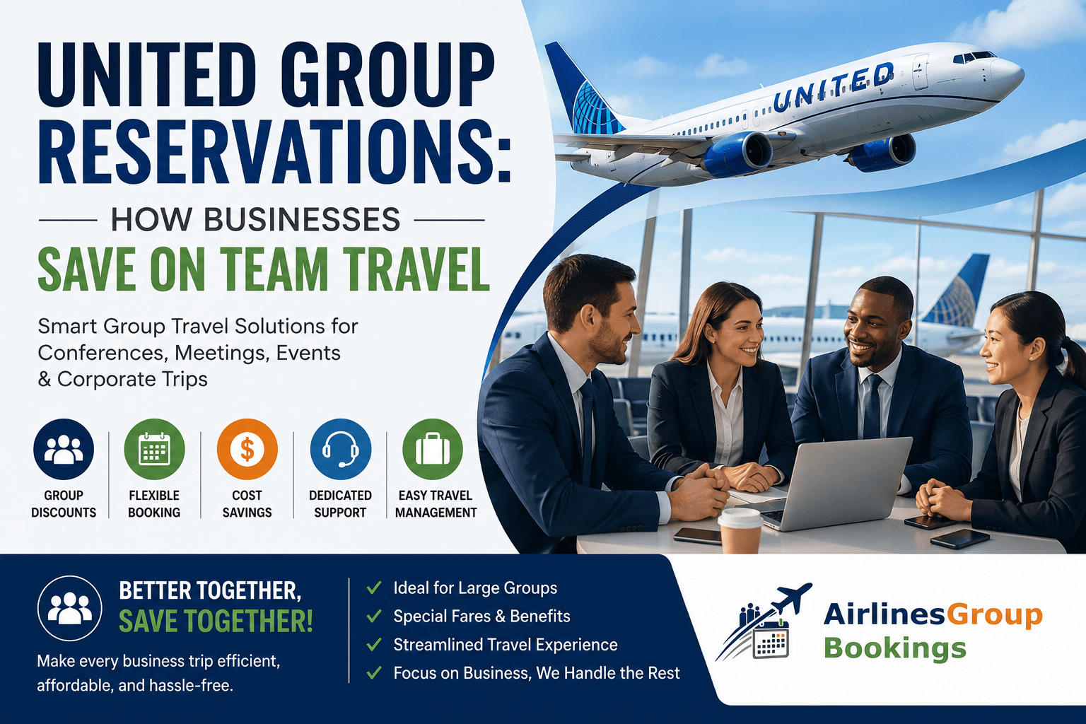 United Group reservations for business trips