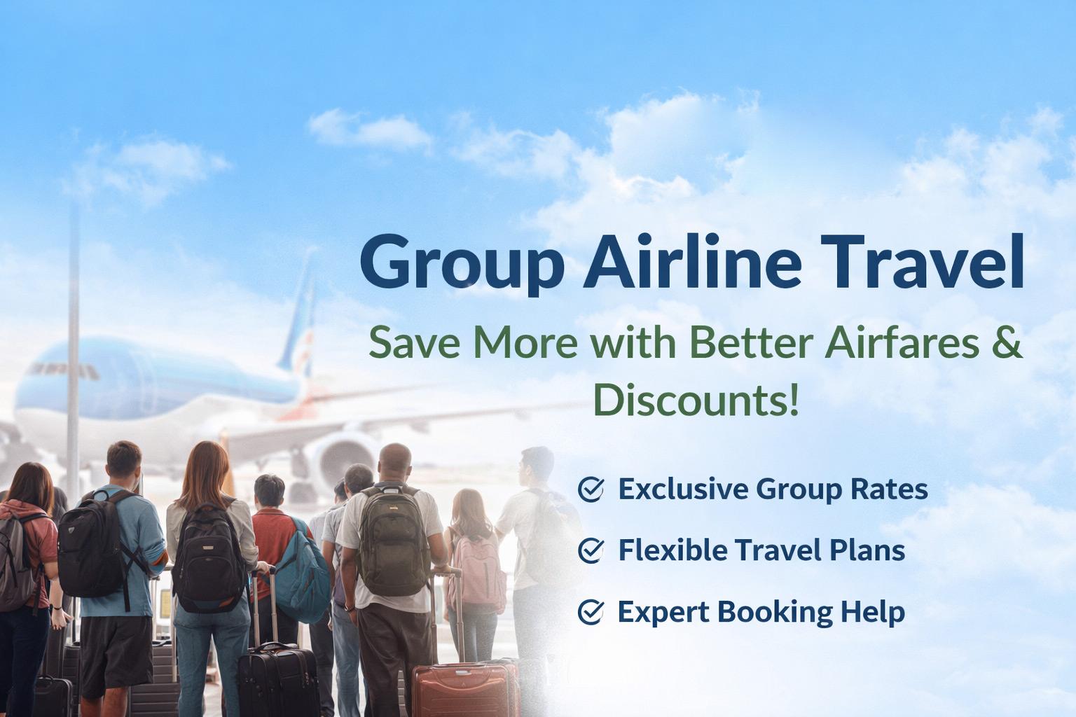 Group Airline Travel: Save More with Better Airfares Guide Tips!